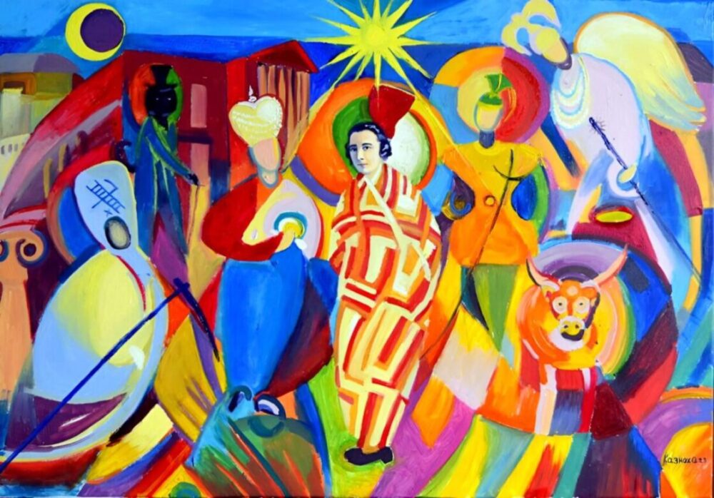 «Художник в історії» Олеся Казнох «Зелена канапа»