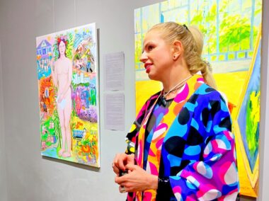 «Художник в історії» Олеся Казнох «Зелена канапа»