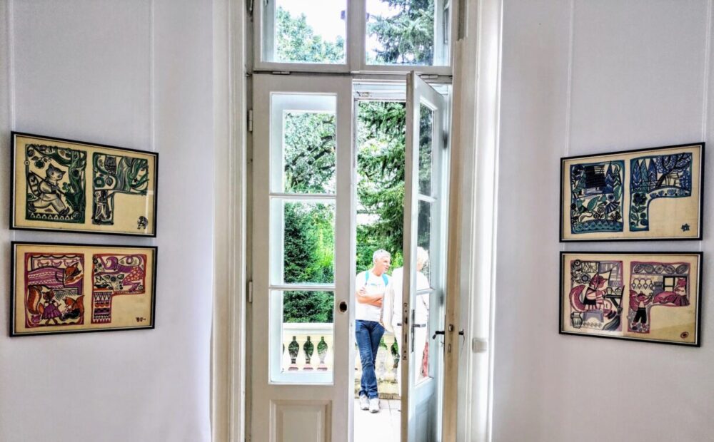 Караффа-Корбут в домі Франка