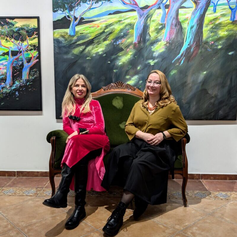 виставки Олепся Домарадзька і Лілія Студницька