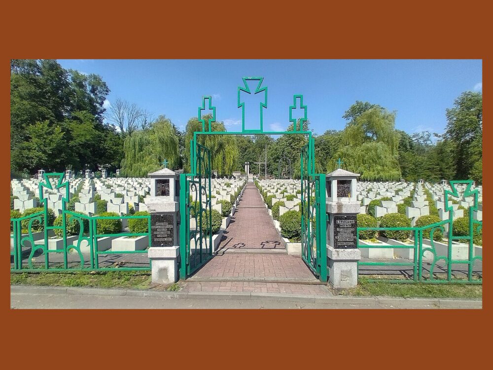 «Культурна колонізація» меморіал січових стільців на янівському цвинтарі