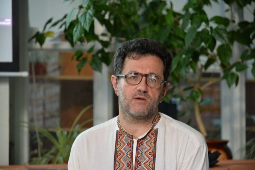 Андрій Гречило, який створив герб України